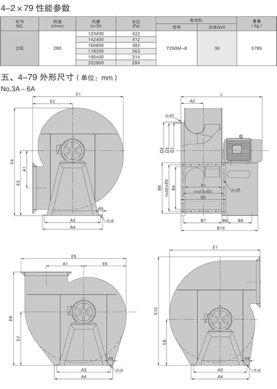 4-2*79性能參數表